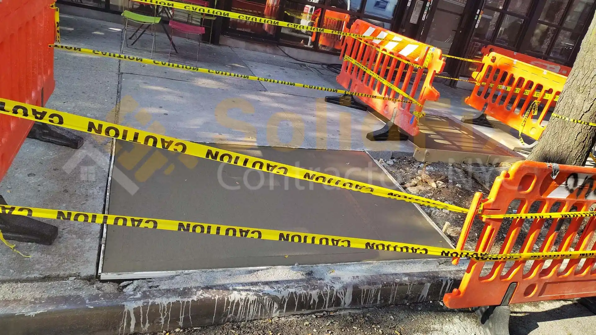 Split image showing a gravel driveway on the left and a concrete driveway on the right with the question "Is Gravel Better Than Concrete for Your Driveway?" overlayed in the center.